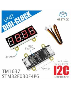 M5Stack Digi Clock Display 2.1-inch 4-bit 7-segment LED Tube Module