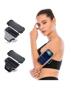 BIKIGHT Detachable Sport Arm Bag For 4-7" Phone Rotatable Breathable Cycling Mobile Phone Armband Running Gym Arm Bag