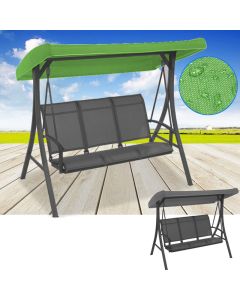 191x120x23cm Canopy Waterproofed Swing Chair Tent Sunshade Camping Swing Roof Replacement  Fabric