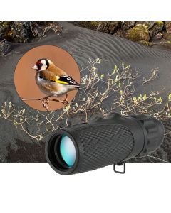 Monocular Telescope Birdwatching Eyepiece Mini Portable Handheld 10x25 Night Vision High Definition Scope