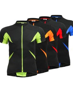 JAGGAD Men's Women's Short Sleeve Cycling Bike Jersey Breathable Sport Running Shirts Sportswear Top Outdoor Hiking