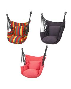 130x100cm Hammock Chair Hanging Seat Swing Chair Camping Travel Garden Max Load 250kg