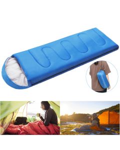 210x75CM Single Person Sleeping Bag Outdoor Waterproof Camping Sleep Bag Autumn/Winter Zipper Hiking Camping Bed