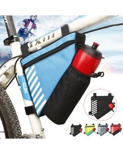 Bicycle Front Frame Triangle Bag Water Bottle Holder Waterproof Bike Bag Storage Basket