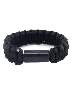 EDC Outdoor Survival Bracelet Camping Emergency Paracord Tool Kits USB Data Cable For iPhone