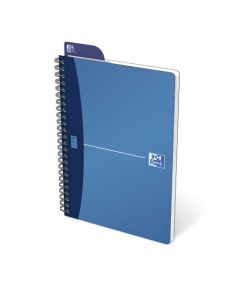 Oxford A5 Wirebound Polypropylene Cover Notebook Ruled 180 Pages Metallic Assorted Colours (Pack 5) - 100101300