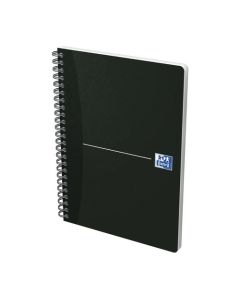 Oxford Essentials Notebook A5 Soft Card Wirebound 180 Pages SCRIBZEE Compatible Black (Pack 5) 100103627
