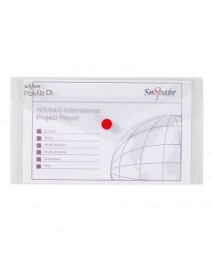 Snopake Polyfile Wallet File Polypropylene DL Clear (Pack 5) - 10057