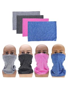 Outdoor Breathable Dustproof Sport Neckerchief Face Mask With Filter Pads Cycling Fishing Safety Head Scarves