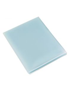 Rexel Budget Cut Flush Folder Polypropylene A4 135 Micron Clear (Pack 100) 12182