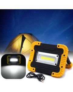 20led 10W 750LM COB LED Work Light USB Rechargeable Handle Flashlight Torch Outdoor Camping Lantern