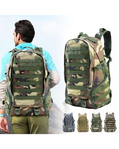 27L Outdoor Waterproof Molle Military Tactical Bag Sling Backpack Travel Assault Bag