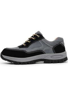TENGOO Men's Safety Shoes Work Shoes Waterproof Non-Slip Steel Toe Running Hiking Sneakers