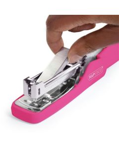 Rapesco X5-25ps Less Effort Stapler Plastic 25 Sheet Hot Pink - 1384