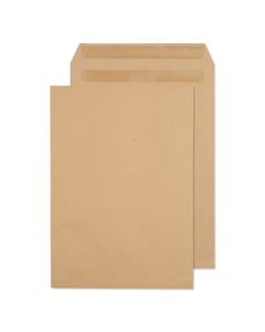 ValueX Pocket Envelope C4 Self Seal Plain 90gsm 80% Recycled Manilla (Pack 250) - 13878