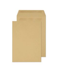 ValueX 254 x 178mm Envelopes Basketweave Pocket Self Seal Manilla 115gsm (Pack 250) - 13886
