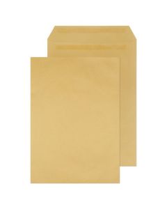 ValueX Pocket Envelope 381x254mm Recycled Self Seal Plain 115gsm 80% Recycled Manilla (Pack 250) - 13890