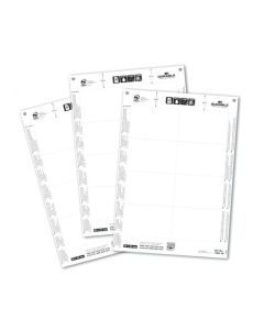 Durable BADGEMAKER Inserts 60x90mm - Printable Name Badge Inserts - Create Professional Badges In Minutes with DURAPRINT - White (Pack 160) - 145602