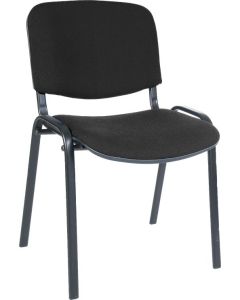 Conference Fabric Stackable Chair Black - 1500BLK