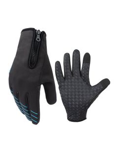 CoolChange Full Finger Cycling Motorcycle Bike Windproof Gloves Touch Screen Anti-slip Ride Bicycle