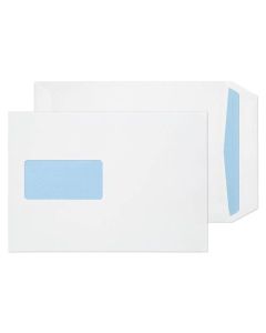 ValueX Pocket Envelope C5 Self Seal Window 100gsm White (Pack 500) - 16084