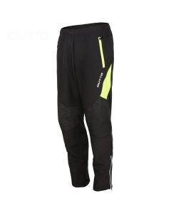 OUTTO Winter Men Cycling Trousers Fluorescent Green Waterproof Thermal MTB Bike Bicycle Riding Running Snowboarding Long Pants