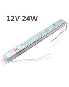 IP20 AC200V-264V To DC12V 24W Switching Power Supply Driver Adapter