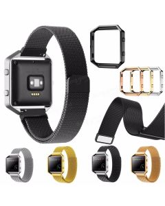 Replacement Large Size Metal Band Frame 235mm Wristband for Fitbit Blaze Watch