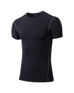 YUERLIAN Fitness Tight Tennis Soccer Jersey Gym Demix Sportswear Quick Dry Compression Men's Short Sleeve T-Shirts Running Shirt