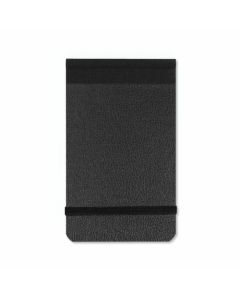 Silvine 78x127mm Casebound Hard Cover Elasticated Pocket Notebook Ruled 160 Pages Black (Pack 12) - 190