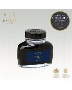 Parker Quink Bottled Refill Ink for Fountain Pens 57ml Blue - 1950376