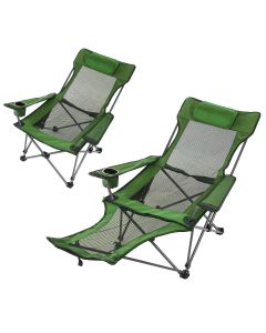 Folding Chair Portable Beach Lunch Nap Chair Picnic Barbecue Office Recliner Chair Outdoor Camping