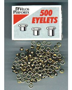 Rexel No 2 Eyelets Brass (Pack 500) 20320051