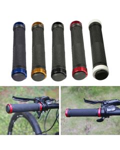 1 Pair Bike Handlebar Grips Anti-slip MTB Bicycle Handlebar Cover Double Lock Bike Accessories