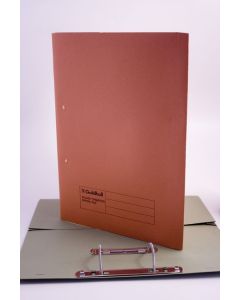 Guildhall Spring Pocket Transfer File Manilla Foolscap 420gsm Orange (Pack 25) - 211/6004Z