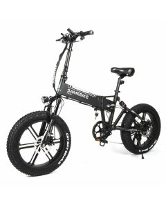 [USA Direct] SAMEBIKE XWLX09 10Ah 48V 500W 20 Inches Moped Electric Bike Smart Folding Bike 80-90km Mileage Max Load 150-180kg