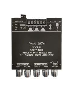 ZK-TB21 TPA3116D2 bluetooth 5.0 Subwoofer Amplifier Board 50WX2+100W 2.1 Channel Power Audio Stereo Amplifier Board Bass AMP