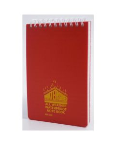 Chartwell Watershed Notebook 156x101mm Lined 50 Pages Red - 2291Z