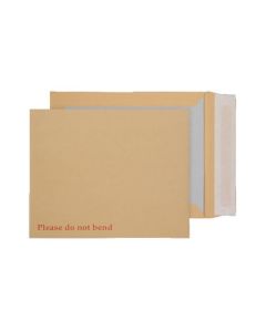 Blake Purely Packaging Board Backed Pocket Envelope 267x216mm Peel and Seal 120gsm Manilla (Pack 125) - 22935