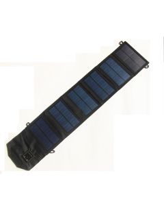 5V 15W USB Solar Chargers with 5 Folding Solar Panel Portable Solar Cell Waterproof Solar Battery Chargers Power Bank