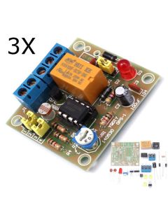 3Pcs DIY Light Operated Switch Kit Light Control Switch Module Board With Photosensitive DC 5-6V