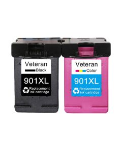 Veteran 901XL Cartridge Compatible for hp 901 xl hp901 Ink Cartridge for Officejet 4500 J4500 J4540 J4550 J4580 J4680 printer
