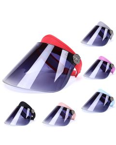 Multi-Purposes Rotatable Face-Covering Sun Protective Hat Summer Cycling Sunshade Mask Saliva Protection Mask