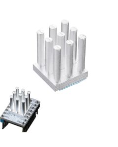 10*10*12.5mm Radiator Cooling Block Square Heatsink for TMC2100/TMC2208/TMC2130 3D Printer Part