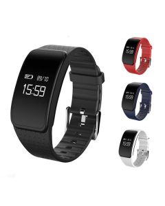 A59 Heart Rate Blood Pressure Oxygen Monitor Pedometer Sport Smart Bracelet For iphone X 8 SamsungS8