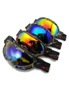 Electroplating Anti Fog Ski Goggles Fitted With Glasses Windproof Waterproof Climbing Goggles Anti-fog Goggles