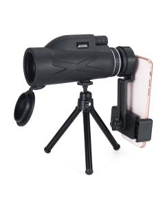 80x100 Magnification Portable Monocular Telescope Powerful Binoculars Zoom Great Handheld Telescope Military HD Professional Hunting
