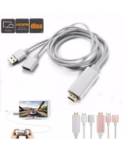 3 In 1 HDMI 1080P HD Cable Dongle Lightning/USB/TYPE-C Adapter For Android IOS