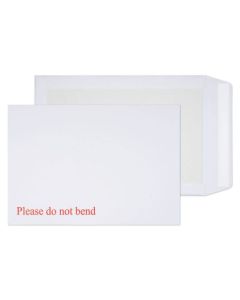 Blake Purely Packaging Board Backed Pocket Envelope C4 Peel and Seal 120gsm White (Pack 125) - 3266