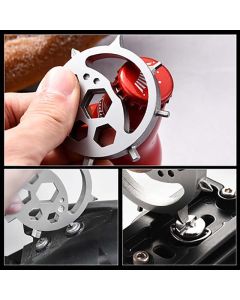 15-in-1 Snowflake Hexagonal Wrench Carbon Steel Multifunctional Tool EDC Outdoor Portable Tactical Survival Card Multifunction Screwdriver